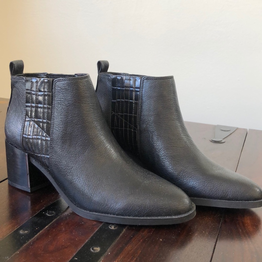Nine West Black Booties